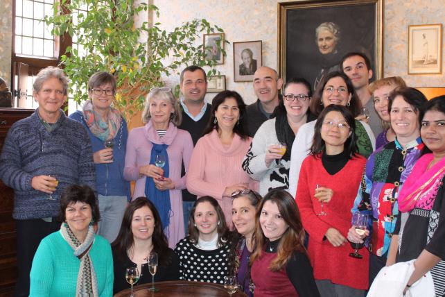 Elementary Seminar Group in Maria Montessori's Study