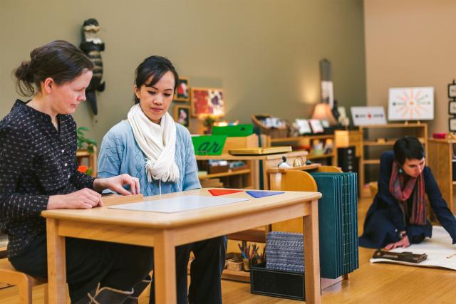 Montessori teacher training lessons